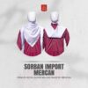 SORBAN/IMAMAH IMPORT MERCAN - Gambar 3