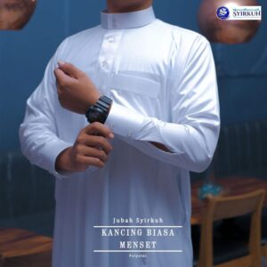 SYIRKUH JUBAH SAUDI VIET MENSET KANCING REGULER