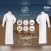 ALNOOR JUBAH BORDIR MANSET DEWASA PUTIH - Gambar 2