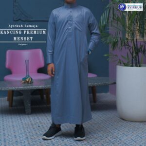 SYIRKUH JUBAH VIET KANCING PREMIUM MANSET REMAJA