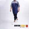 ASYRAF KURTAH GAMIS STRIP KOMBINASI - Gambar 2
