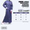 MANZIKERT JUBAH PREMIUM KP.05 REMAJA DAN DEWASA - Gambar 7