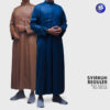 SYIRKUH JUBAH VIET REG DEWASA ABU MUDA-ABU TUA-COKTU-HIJAU BOTOL - Gambar 2