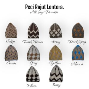 PECI RAJUT LENTERA DEWASA