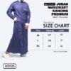 MANZIKERT JUBAH PREMIUM KP.05 REMAJA DAN DEWASA - Gambar 2