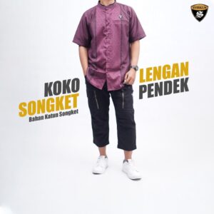 SYIRKUH KOKO SONGKET PENDEK