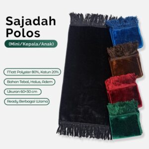 SAJADAH POLOS MINI/KECIL