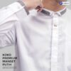 SYIRKUH KOKO PREMIUM MANSET PUTIH DEWASA 01 - Gambar 5
