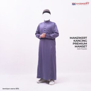 MANZIKERT JUBAH KANCING PREMIUM MANSET