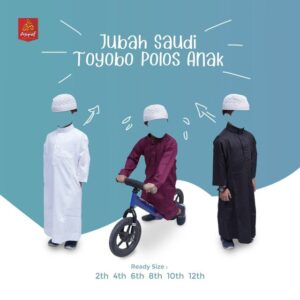 ASYRAF JUBAH POLOS ANAK TOYOBO