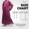 SYIRKUH JUBAH OBLONG PANJANG DEWASA OBL.02 - Gambar 2